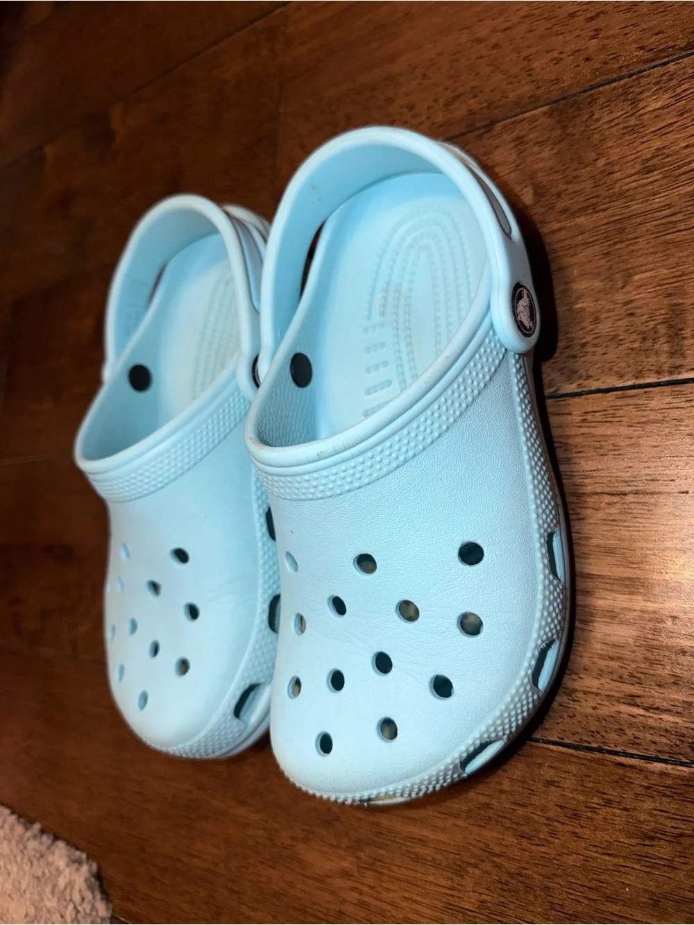 Kids Light Blue Comfort Clog - Classic Slip-On